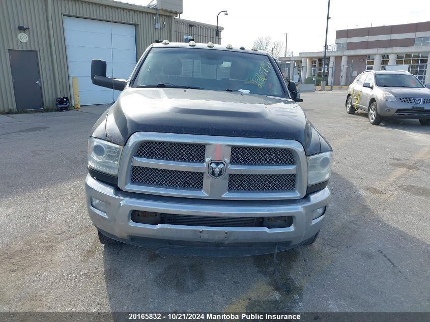 2013 Dodge Ram 3500 Laramie Longhorn Crew VIN: 3C63RRKL9DG554936 Lot: 20165832