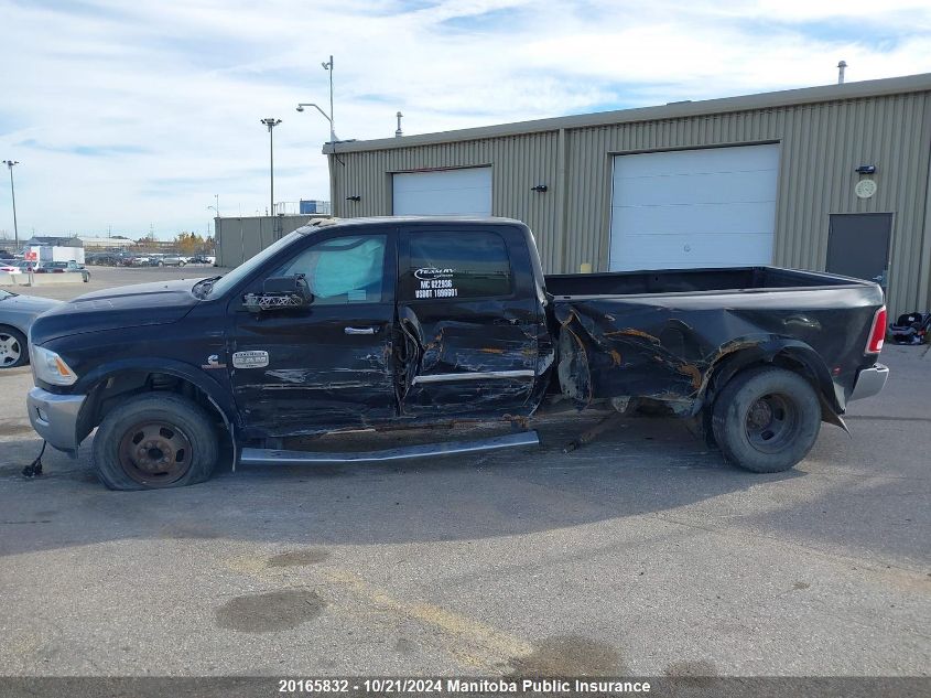 2013 Dodge Ram 3500 Laramie Longhorn Crew VIN: 3C63RRKL9DG554936 Lot: 20165832