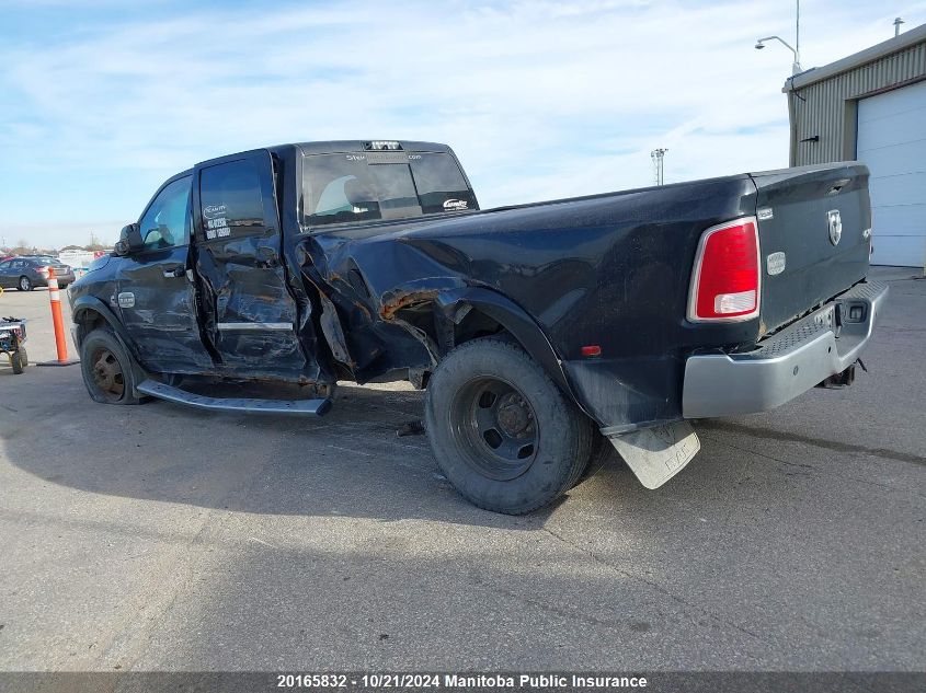 2013 Dodge Ram 3500 Laramie Longhorn Crew VIN: 3C63RRKL9DG554936 Lot: 20165832