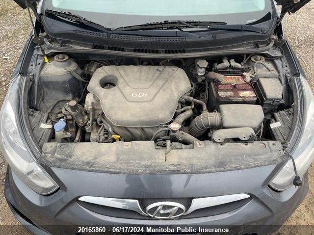 2012 Hyundai Accent Gls VIN: KMHCU5AE6CU009089 Lot: 20165860