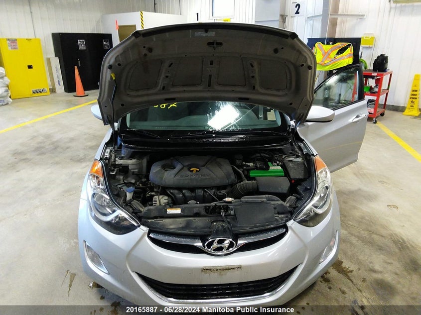 2013 Hyundai Elantra Gls VIN: 5NPDH4AE4DH365012 Lot: 20165887