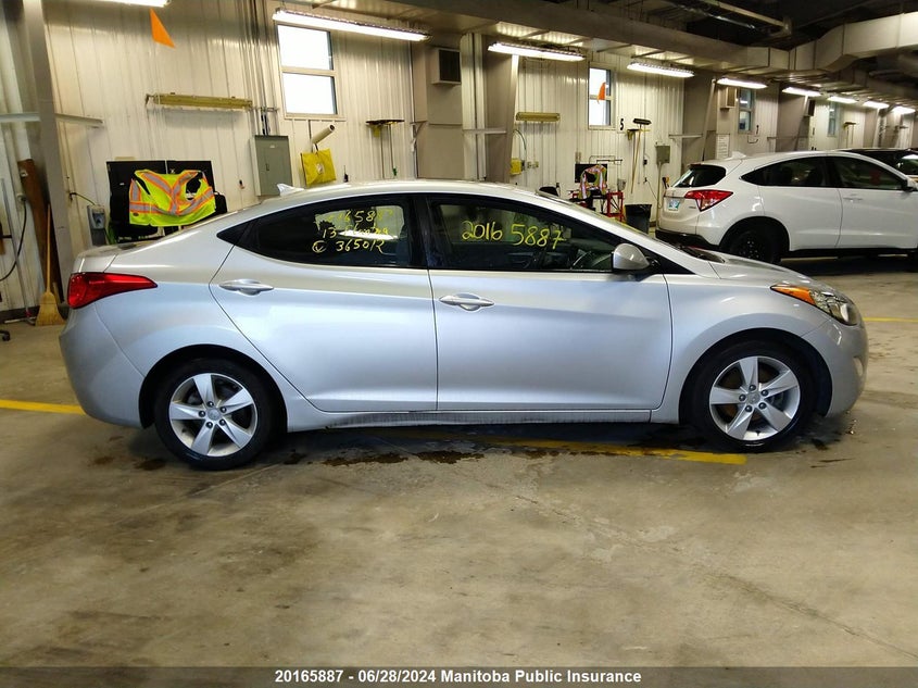 2013 Hyundai Elantra Gls VIN: 5NPDH4AE4DH365012 Lot: 20165887