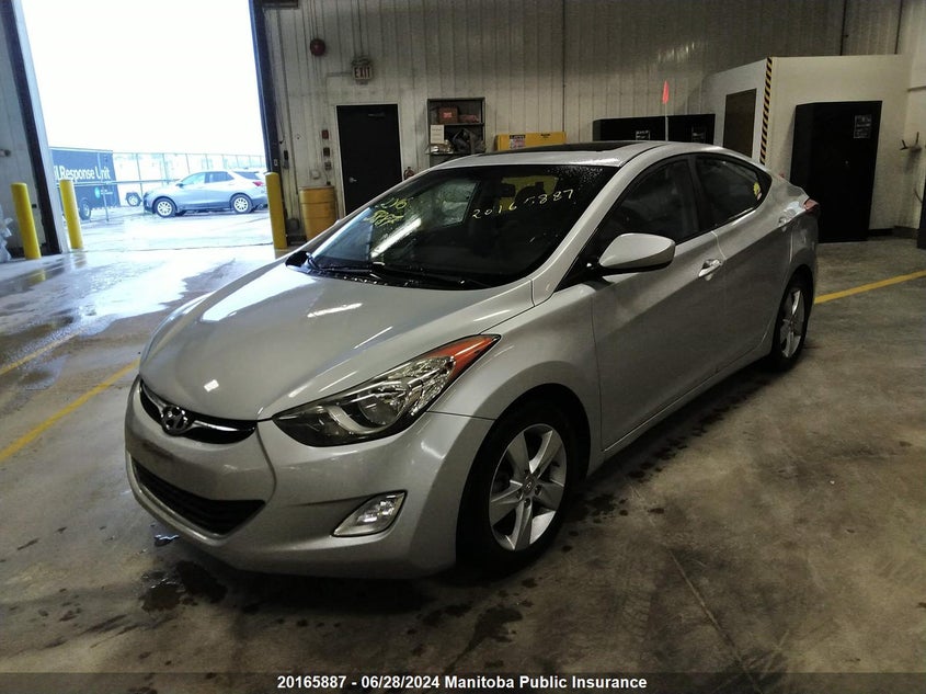 2013 Hyundai Elantra Gls VIN: 5NPDH4AE4DH365012 Lot: 20165887