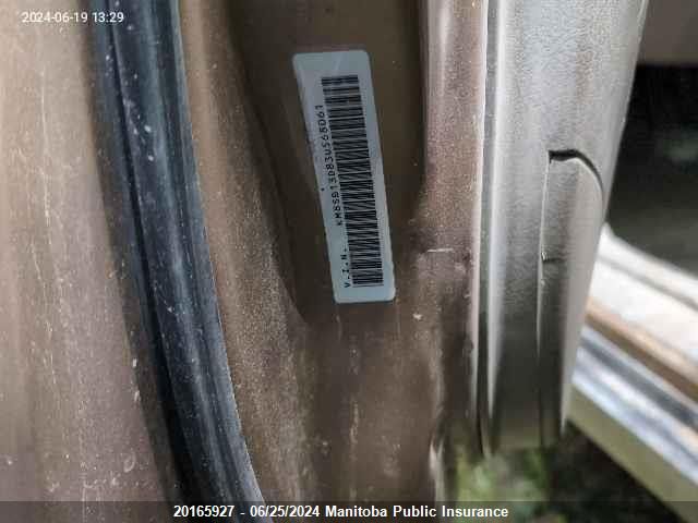 2003 Hyundai Santa Fe Gl VIN: KM8SB13D83U568061 Lot: 20165927