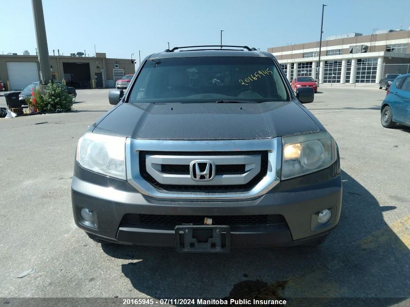 2011 Honda Pilot Ex-L VIN: 5FNYF4H64BB505741 Lot: 20165945