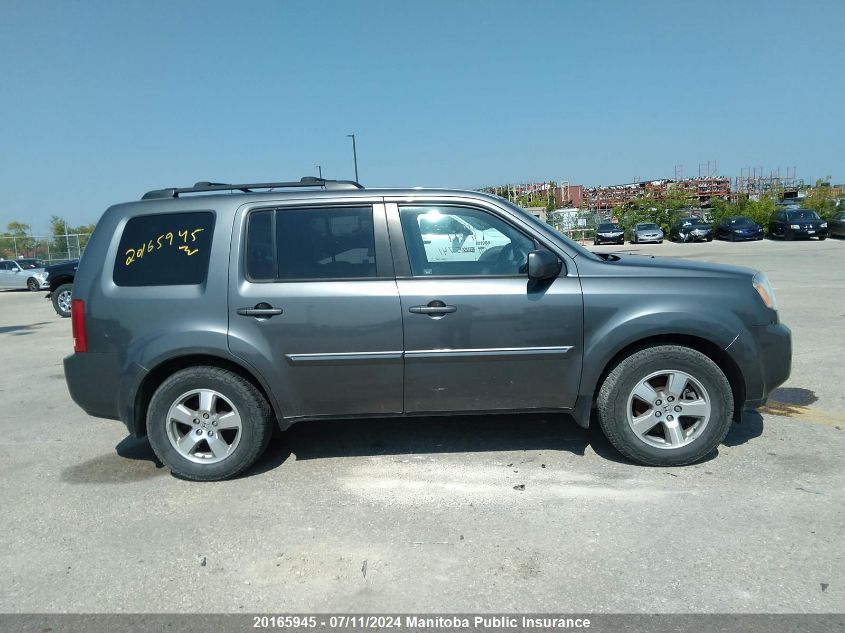 2011 Honda Pilot Ex-L VIN: 5FNYF4H64BB505741 Lot: 20165945