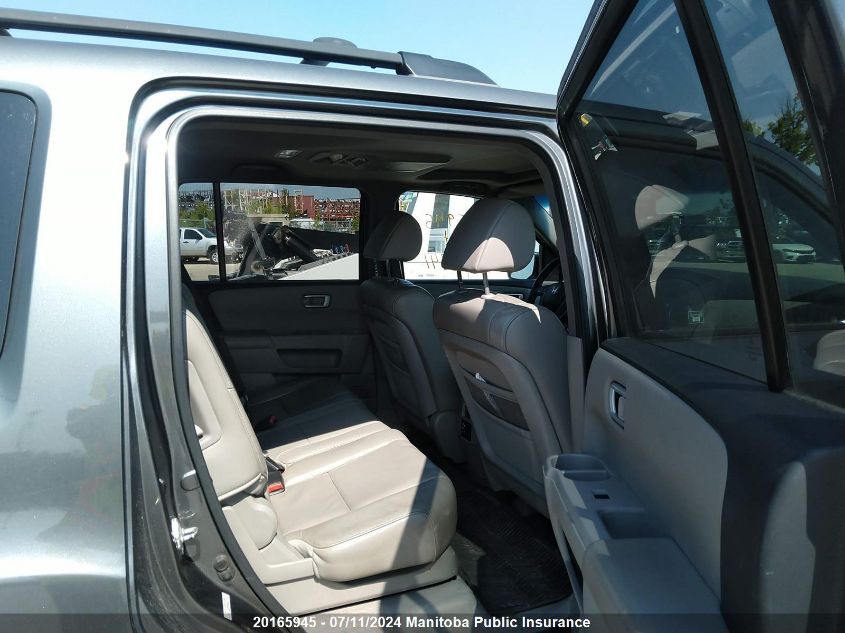 2011 Honda Pilot Ex-L VIN: 5FNYF4H64BB505741 Lot: 20165945