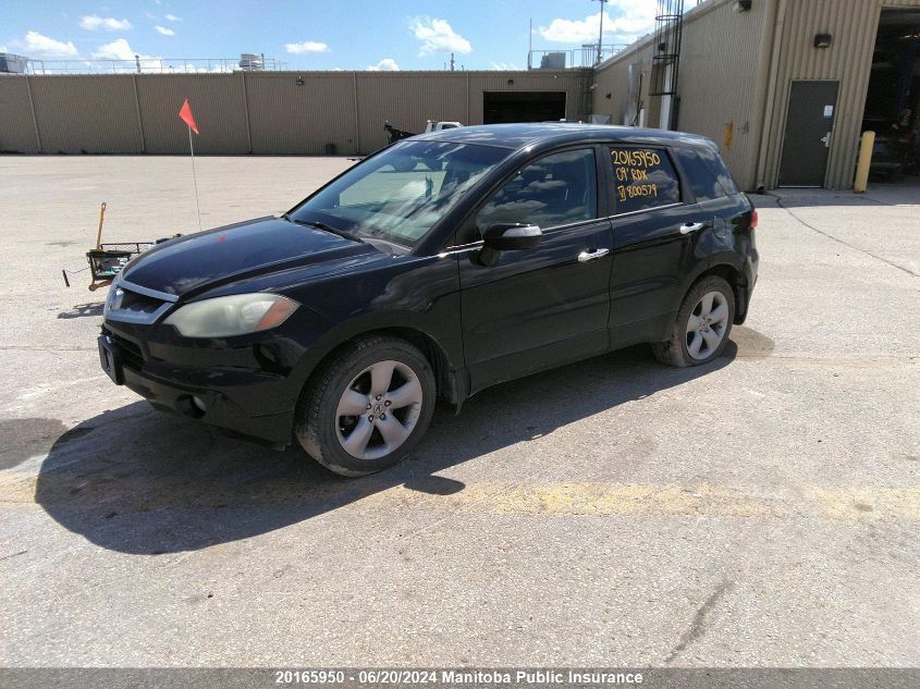 2009 Acura Rdx VIN: 5J8TB18299A800579 Lot: 20165950