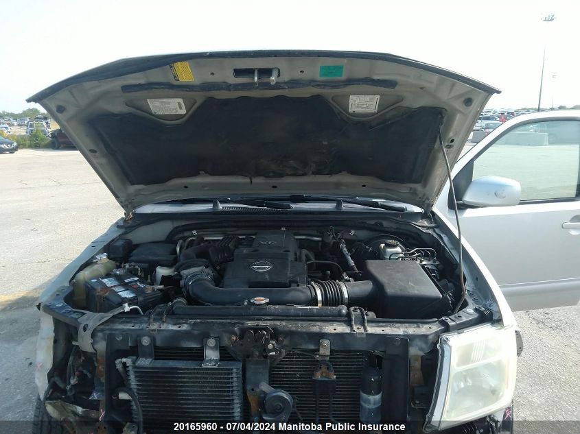 2005 Nissan Pathfinder Le VIN: 5N1AR18WX5C703082 Lot: 20165960