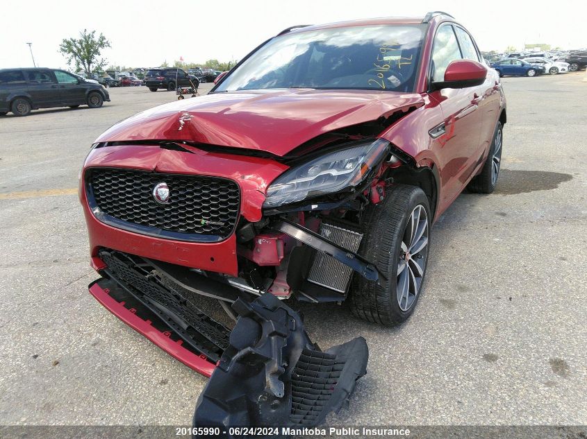 2018 Jaguar E-Pace Se R-Dyn P300 VIN: SADFL2GX5J1Z12770 Lot: 20165990