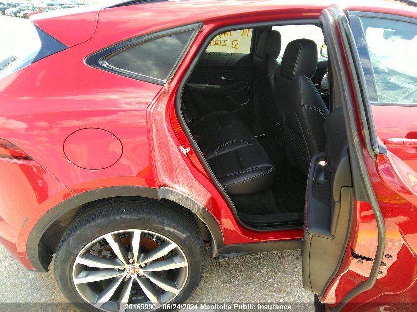 2018 Jaguar E-Pace Se R-Dyn P300 VIN: SADFL2GX5J1Z12770 Lot: 20165990