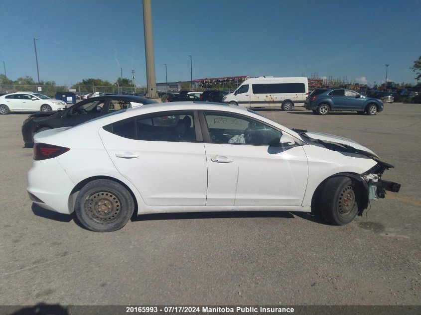 2019 Hyundai Elantra Preferred VIN: KMHD84LF1KU800878 Lot: 20165993