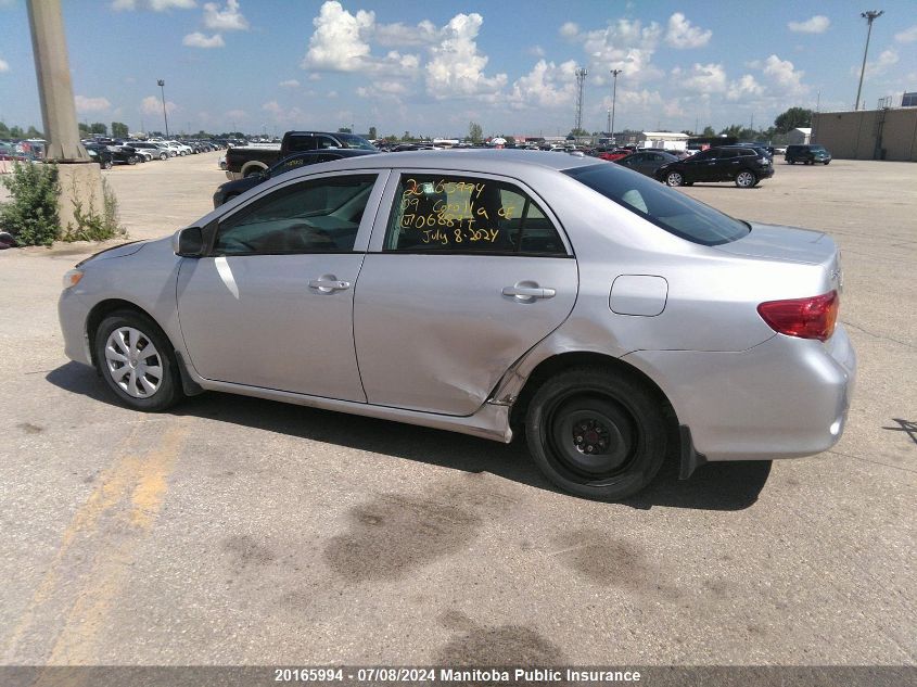 2009 Toyota Corolla Ce VIN: 2T1BU40E09C068897 Lot: 20165994