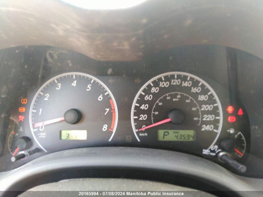 2009 Toyota Corolla Ce VIN: 2T1BU40E09C068897 Lot: 20165994