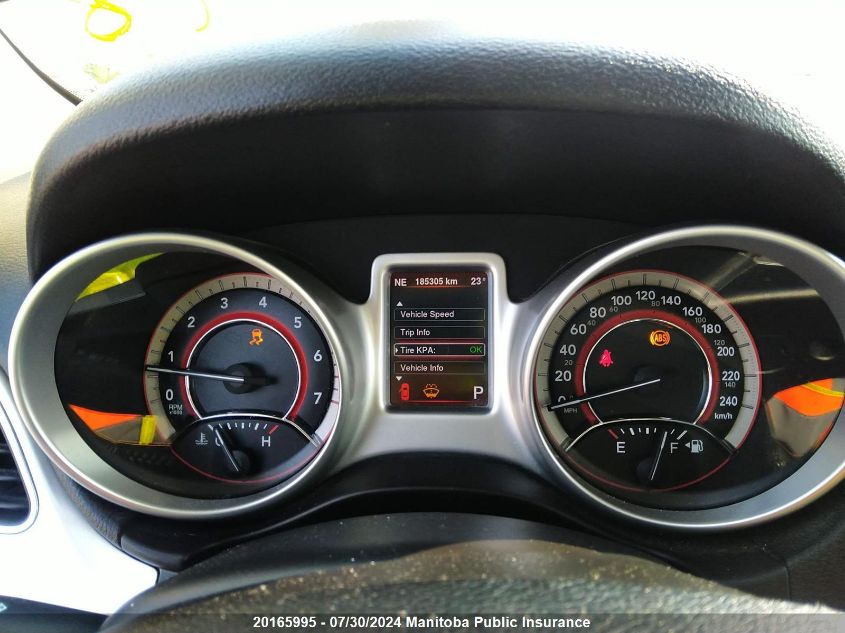 2013 Dodge Journey R/T VIN: 3C4PDDFG9DT641221 Lot: 20165995