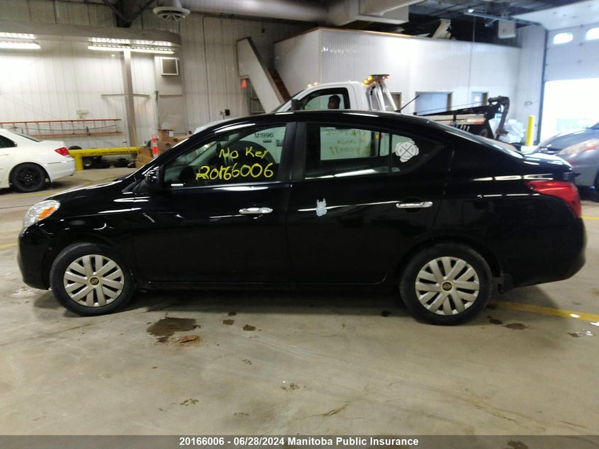 2012 Nissan Versa 1.6 Sv VIN: 3N1CN7AP0CL900099 Lot: 20166006