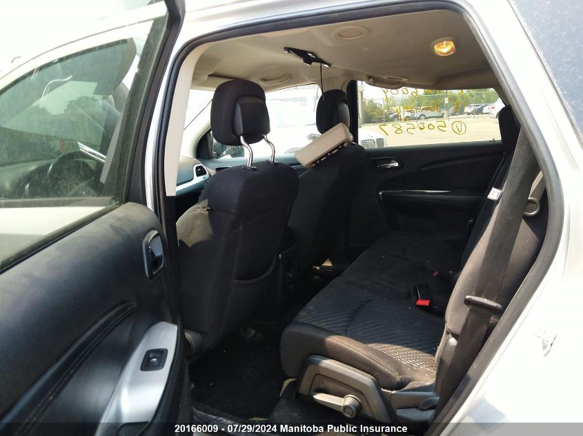 2013 Dodge Journey Sxt VIN: 3C4PDCCG6DT500587 Lot: 20166009