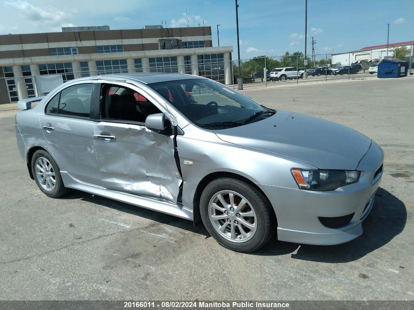 2012 Mitsubishi Lancer Se VIN: JA32U2FU1CU601822 Lot: 20166011