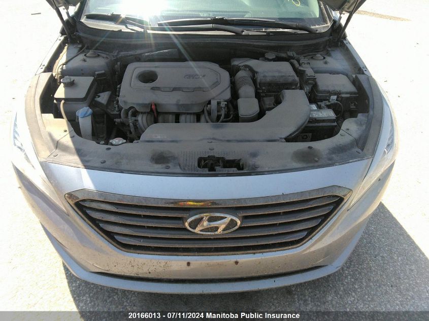 2017 Hyundai Sonata Gl VIN: 5NPE24AF1HH527604 Lot: 20166013