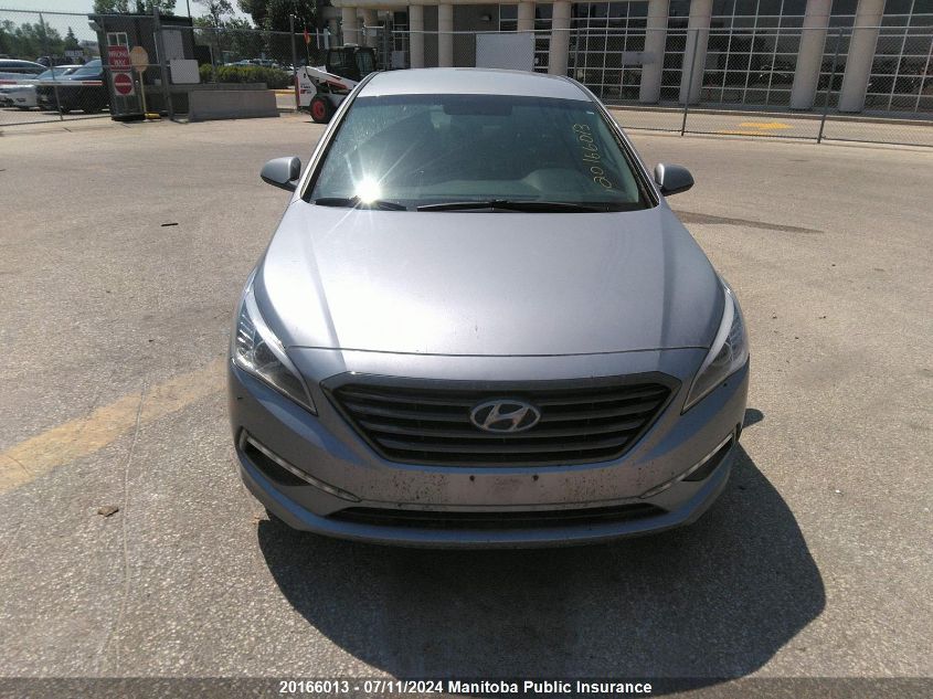 2017 Hyundai Sonata Gl VIN: 5NPE24AF1HH527604 Lot: 20166013