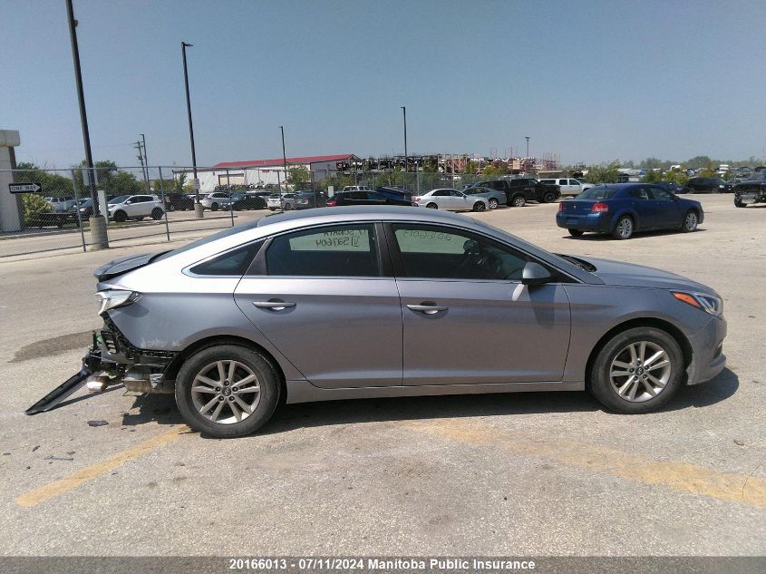 2017 Hyundai Sonata Gl VIN: 5NPE24AF1HH527604 Lot: 20166013