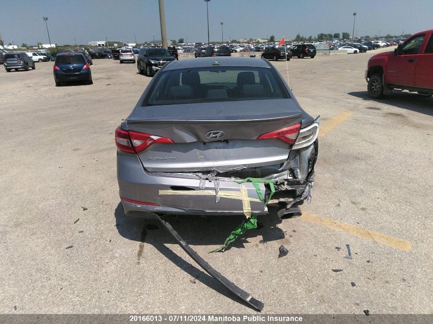 2017 Hyundai Sonata Gl VIN: 5NPE24AF1HH527604 Lot: 20166013