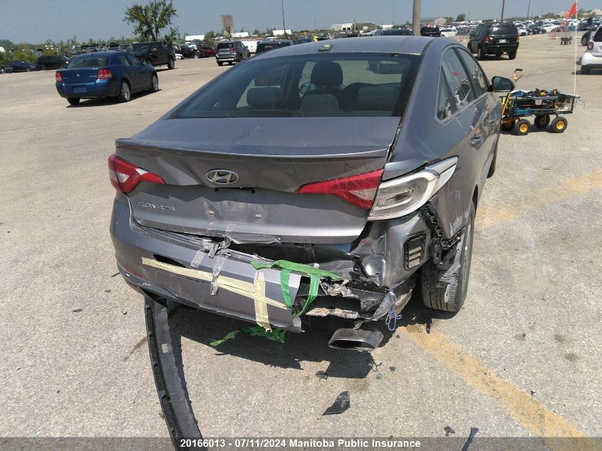 2017 Hyundai Sonata Gl VIN: 5NPE24AF1HH527604 Lot: 20166013