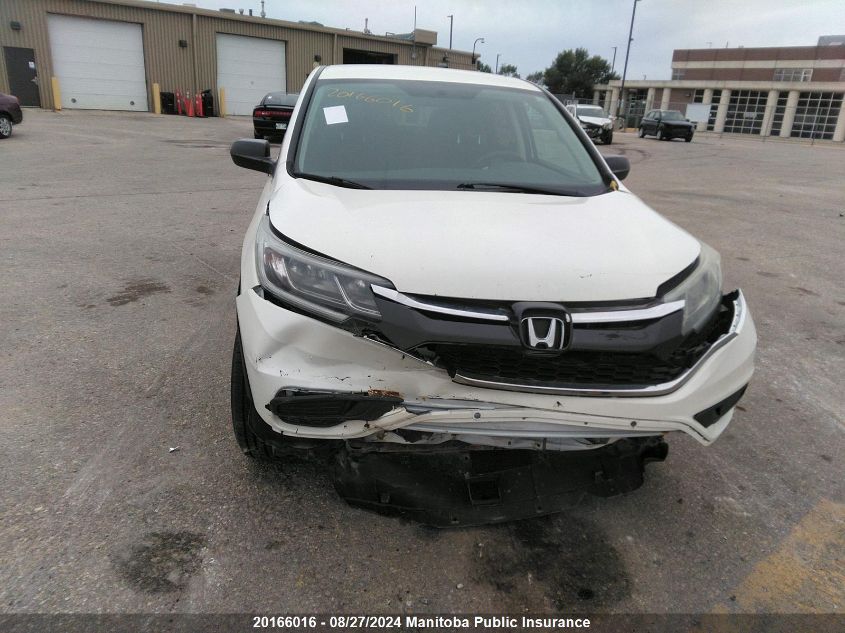2015 Honda Cr-V Lx VIN: 2HKRM4H37FH125820 Lot: 20166016