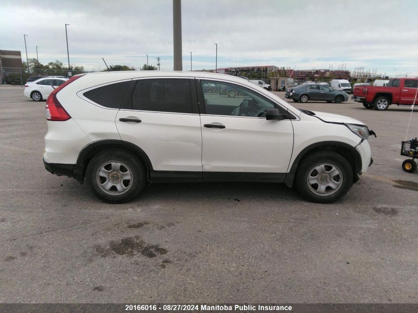 2015 Honda Cr-V Lx VIN: 2HKRM4H37FH125820 Lot: 20166016