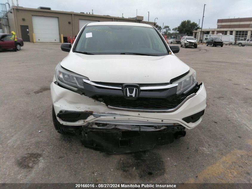 2015 Honda Cr-V Lx VIN: 2HKRM4H37FH125820 Lot: 20166016
