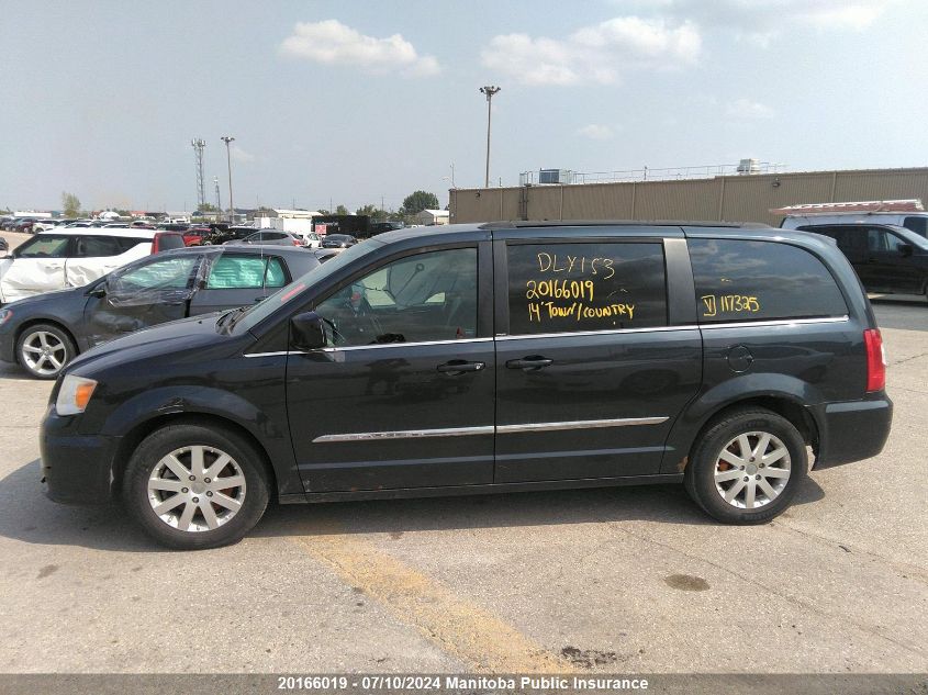 2014 Chrysler Town & Country Touring VIN: 2C4RC1BG3ER117325 Lot: 20166019
