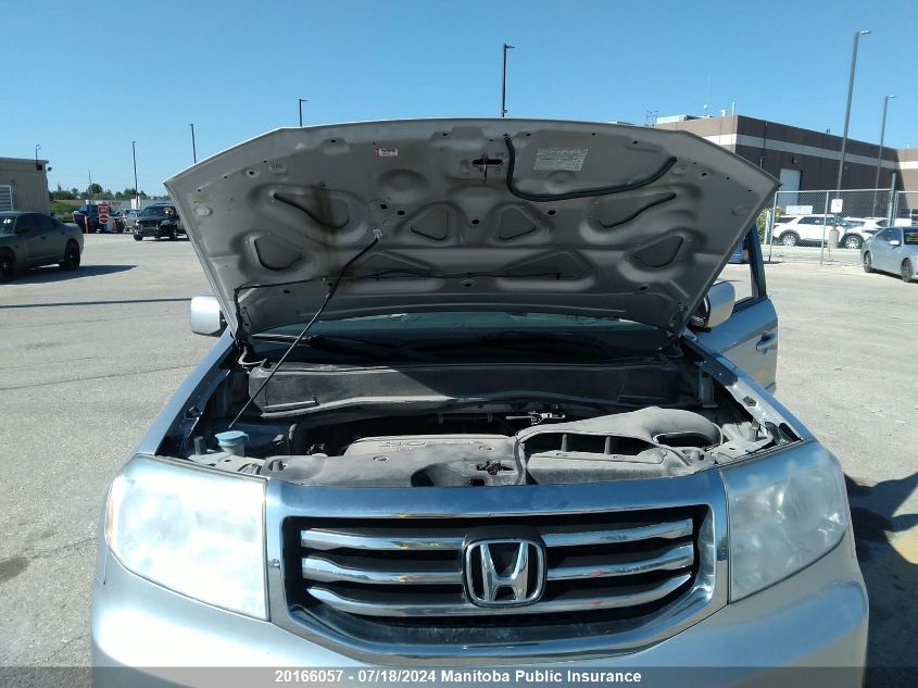 2013 Honda Pilot Ex-L VIN: 5FNYF4H54DB506608 Lot: 20166057