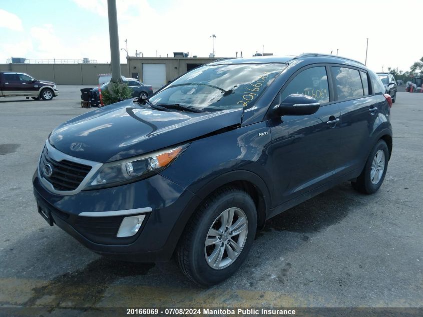 2011 Kia Sportage Lx VIN: KNDPBCA28B7034594 Lot: 20166069