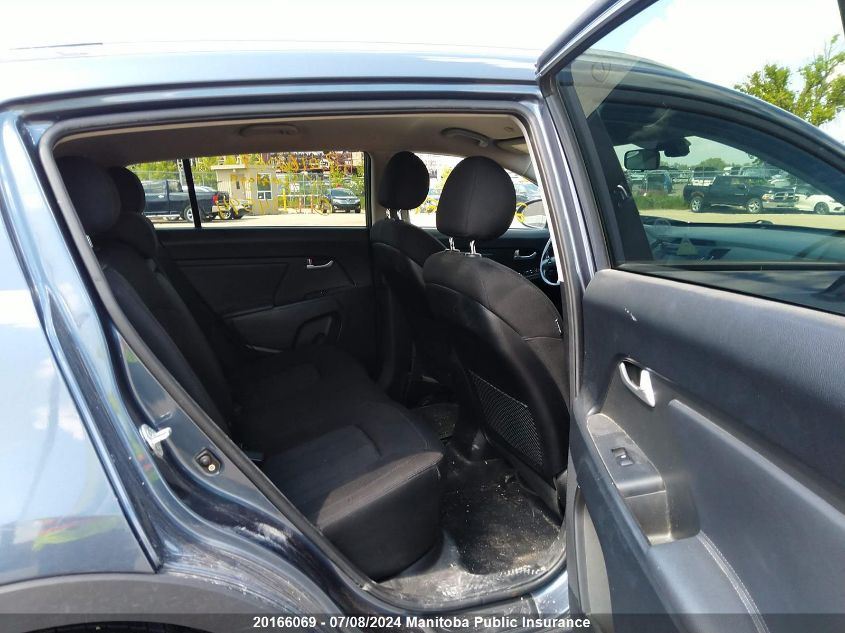 2011 Kia Sportage Lx VIN: KNDPBCA28B7034594 Lot: 20166069