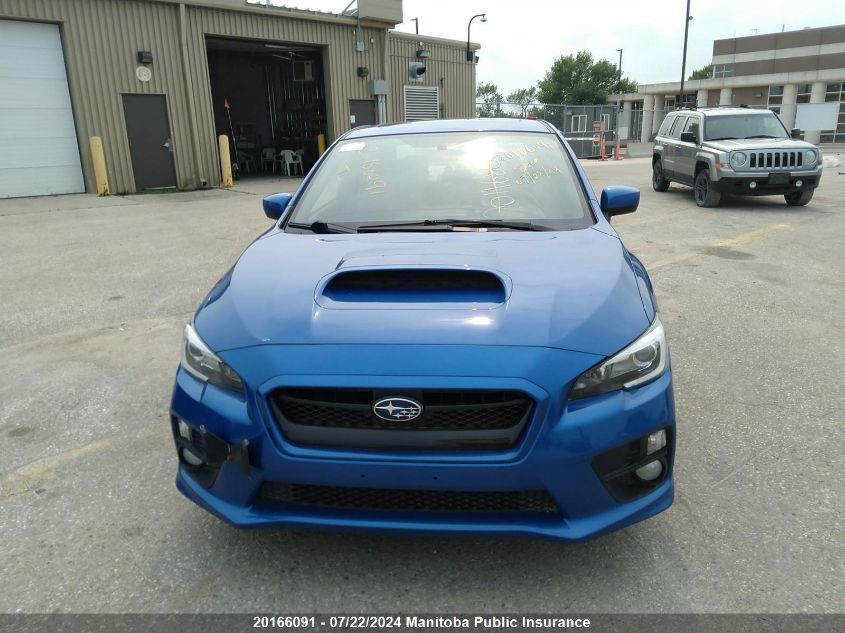 2015 Subaru Impreza Wrx VIN: JF1VA1D66F9822965 Lot: 20166091