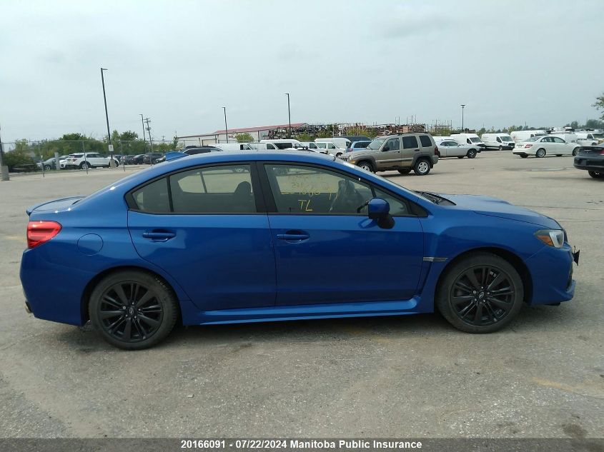 2015 Subaru Impreza Wrx VIN: JF1VA1D66F9822965 Lot: 20166091