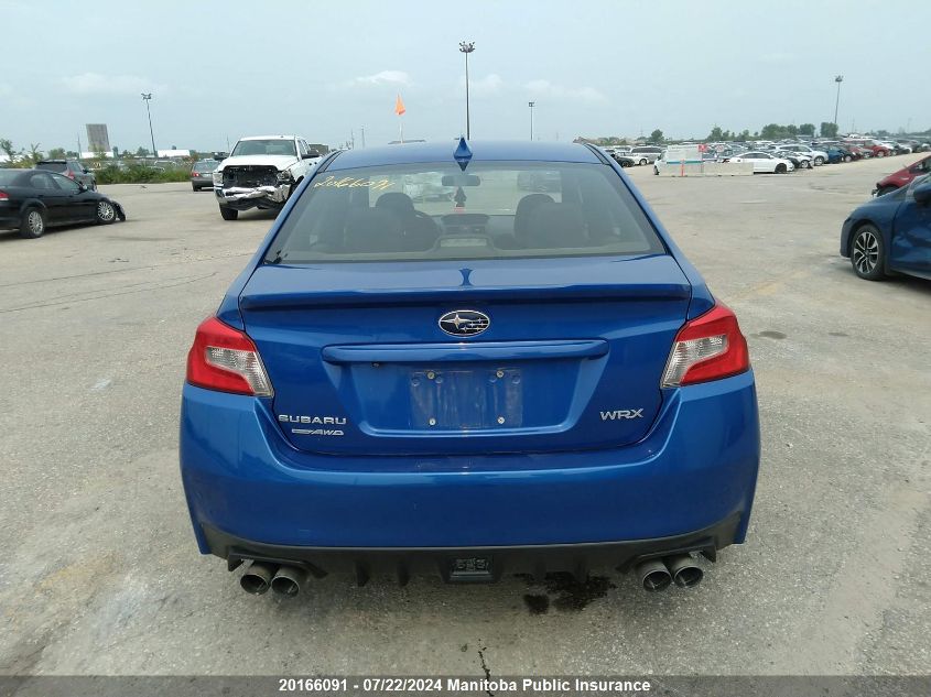 2015 Subaru Impreza Wrx VIN: JF1VA1D66F9822965 Lot: 20166091