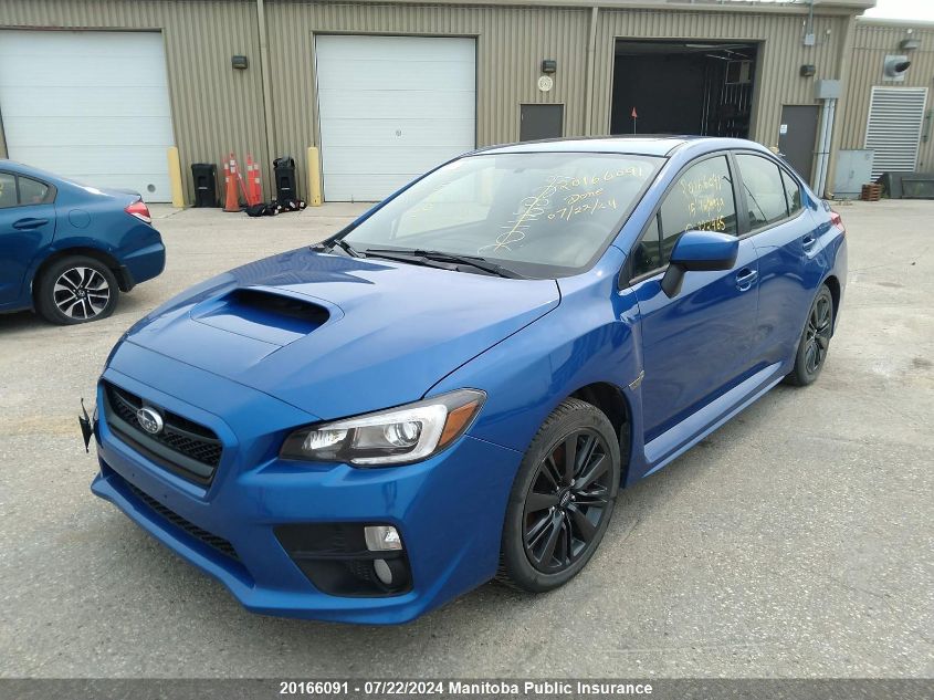 2015 Subaru Impreza Wrx VIN: JF1VA1D66F9822965 Lot: 20166091