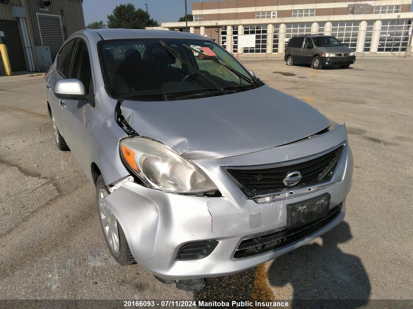 2012 Nissan Versa 1.6 Sv VIN: 3N1CN7APXCL936978 Lot: 20166093