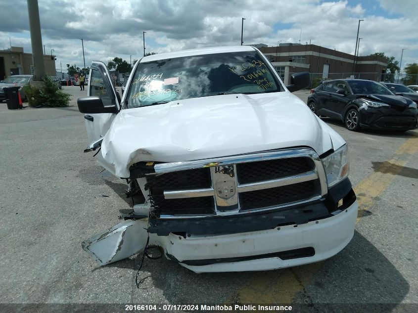 2012 Dodge Ram 1500 St VIN: 1C6RD7FT1CS321762 Lot: 20166104