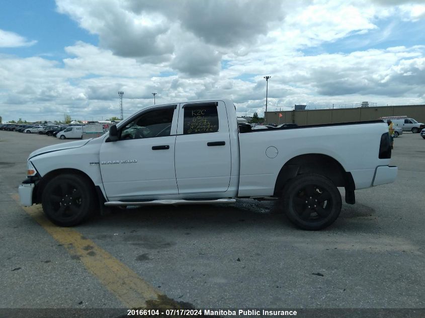 2012 Dodge Ram 1500 St VIN: 1C6RD7FT1CS321762 Lot: 20166104