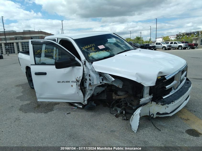 2012 Dodge Ram 1500 St VIN: 1C6RD7FT1CS321762 Lot: 20166104