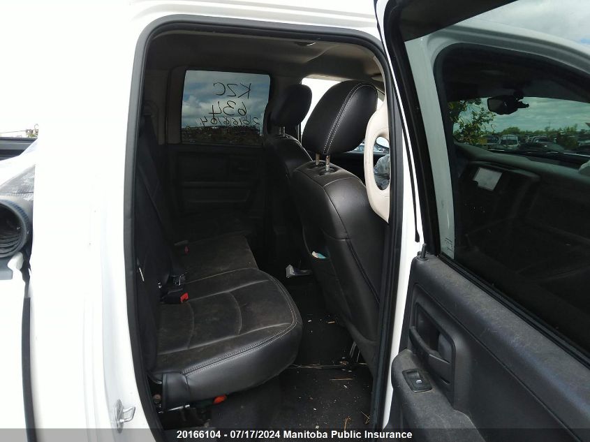 2012 Dodge Ram 1500 St VIN: 1C6RD7FT1CS321762 Lot: 20166104