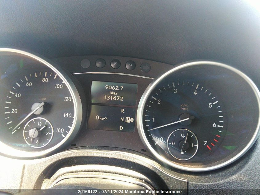 2009 Mercedes Benz Ml350 VIN: 4JGBB86E69A497983 Lot: 20166122