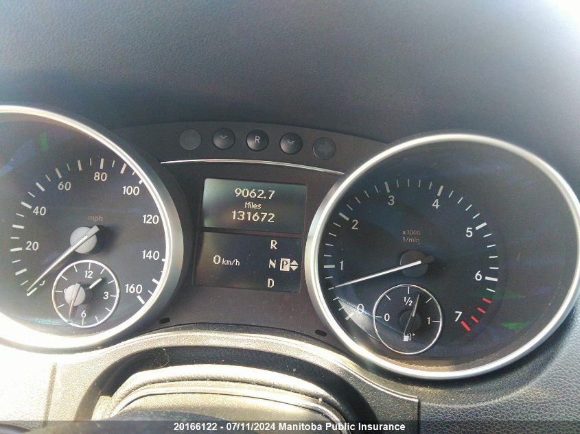 2009 Mercedes Benz Ml350 VIN: 4JGBB86E69A497983 Lot: 20166122