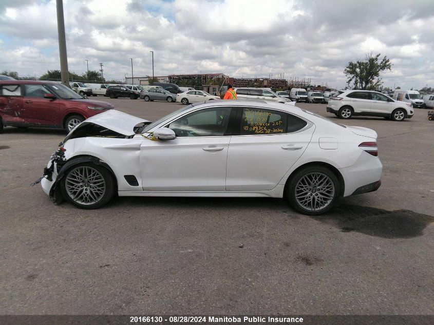 2022 Genesis G70 Advanced 2.0T VIN: KMTG34TA5NU088756 Lot: 20166130