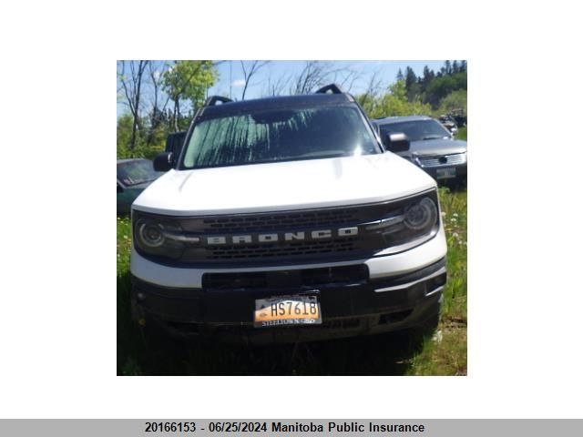 2022 Ford Bronco Sport Badlands VIN: 3FMCR9D91NRD86995 Lot: 20166153