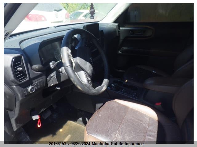 2022 Ford Bronco Sport Badlands VIN: 3FMCR9D91NRD86995 Lot: 20166153