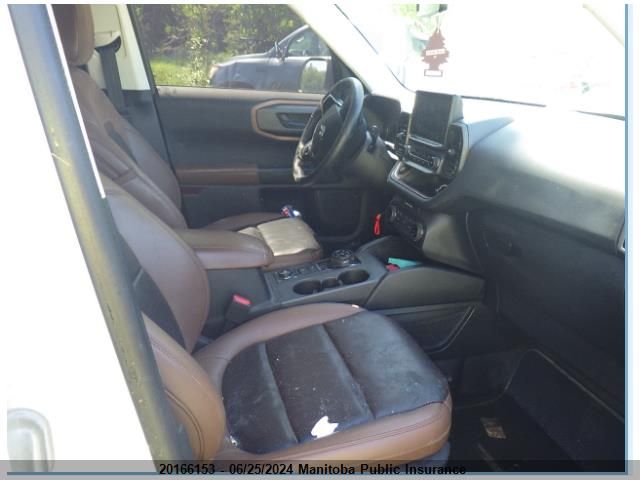 2022 Ford Bronco Sport Badlands VIN: 3FMCR9D91NRD86995 Lot: 20166153