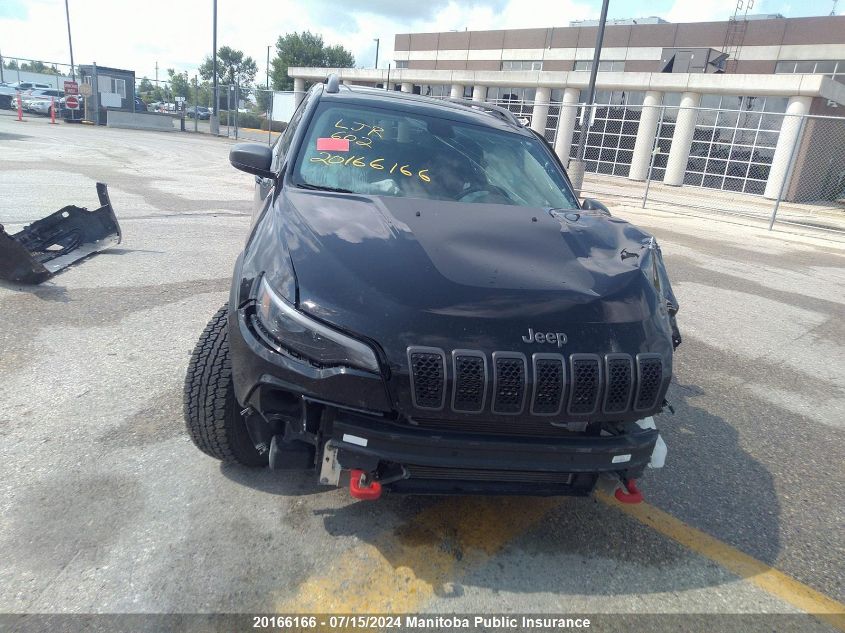 2019 Jeep Cherokee Trailhawk VIN: 1C4PJMBN4KD249831 Lot: 20166166